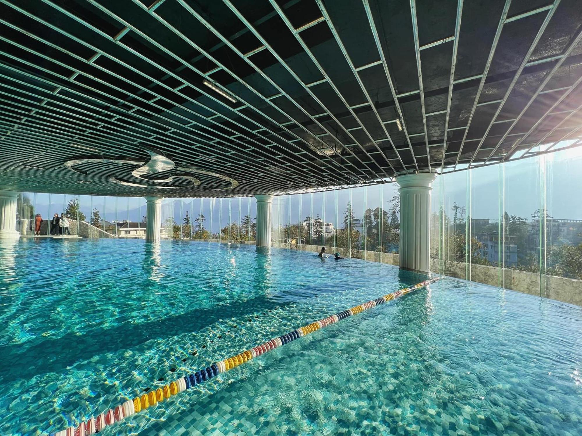 منتجع وسبا سيلك باث غراند سابا المظهر الخارجي الصورة The swimming pool