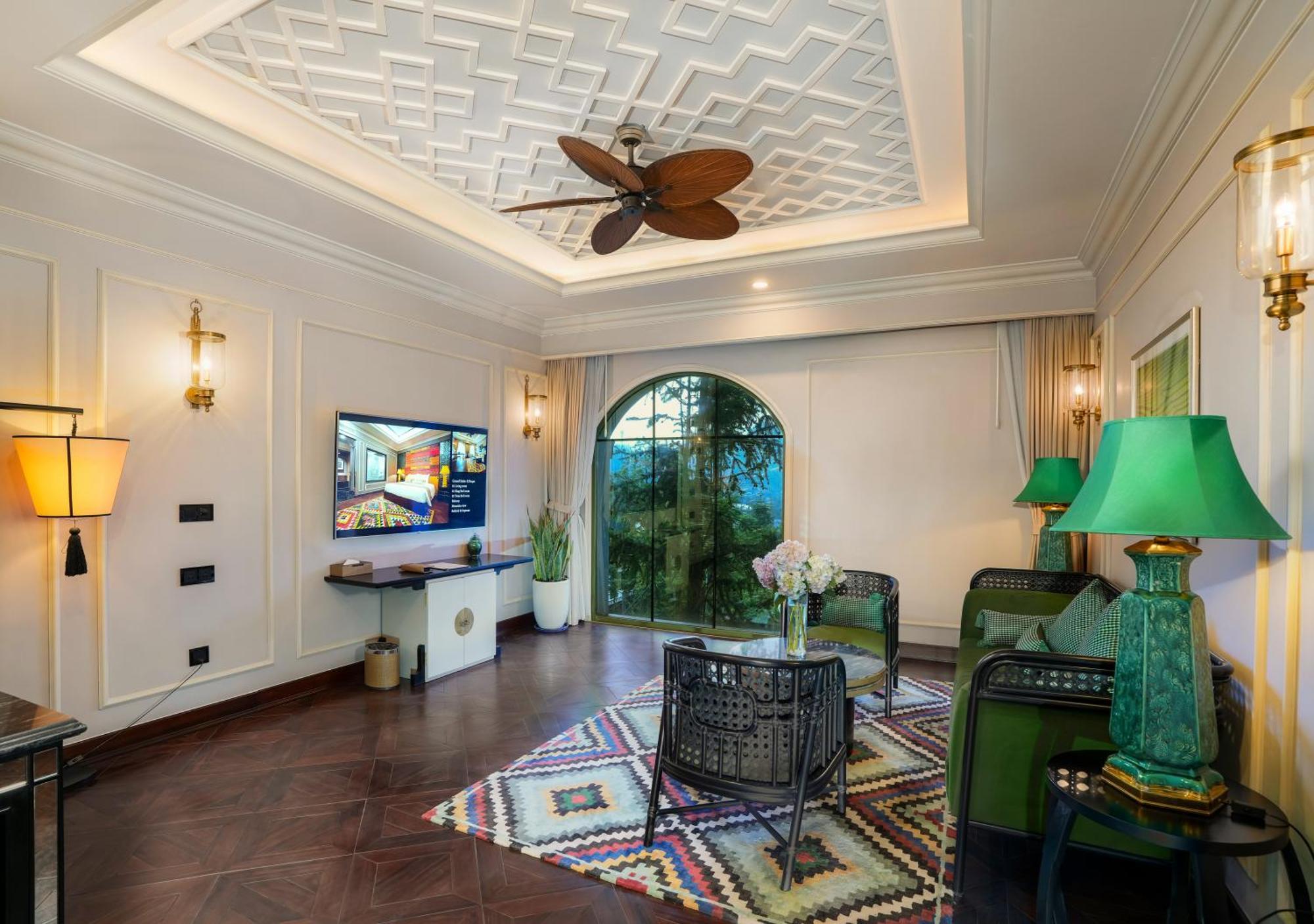 منتجع وسبا سيلك باث غراند سابا المظهر الخارجي الصورة A living room at the hotel
