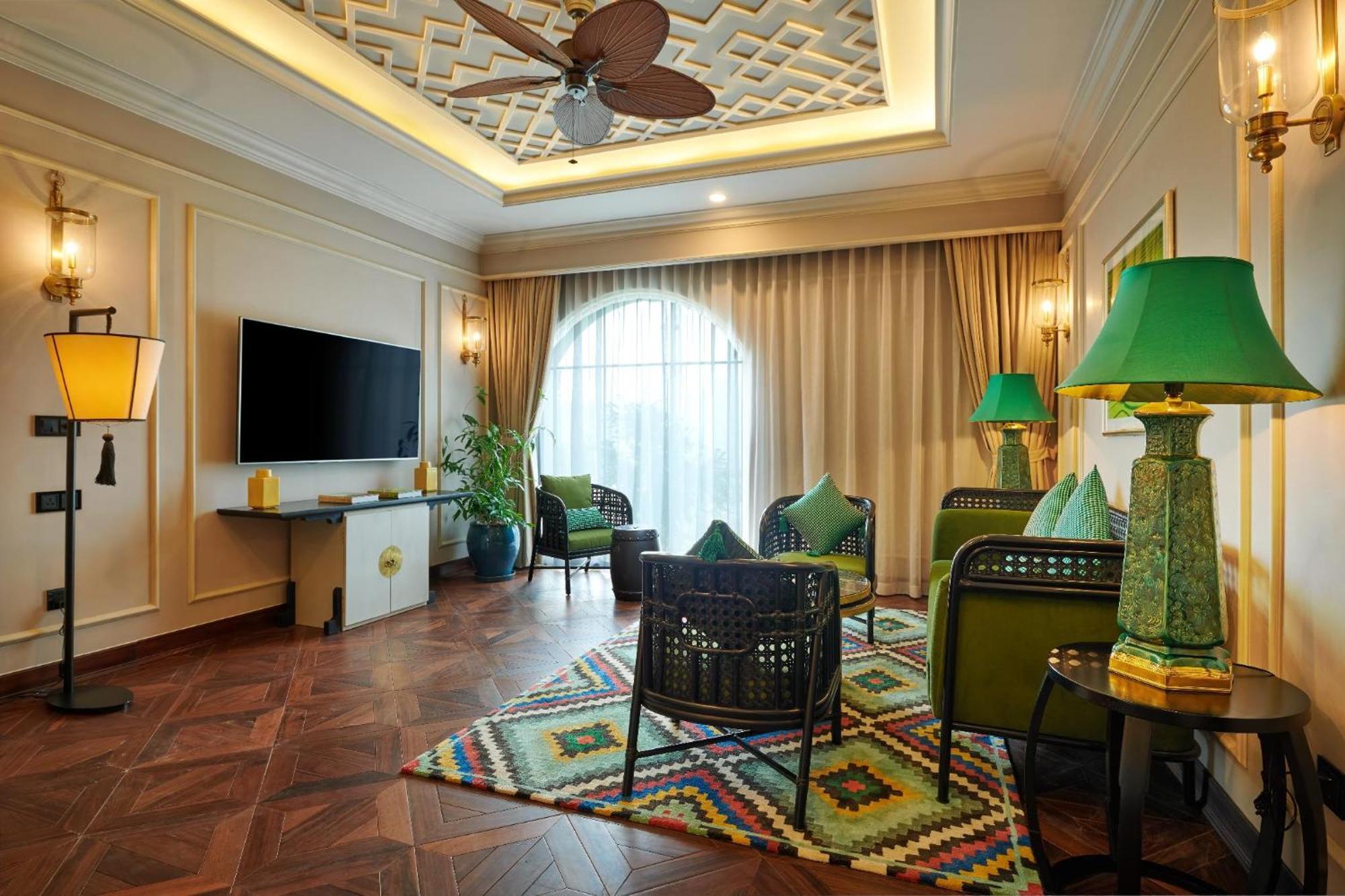 منتجع وسبا سيلك باث غراند سابا المظهر الخارجي الصورة A living room at the hotel