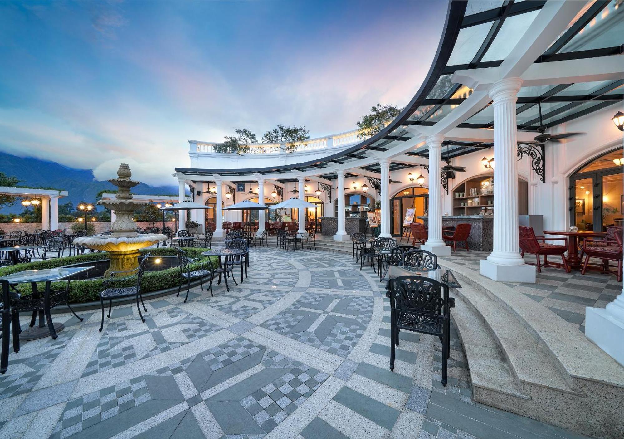منتجع وسبا سيلك باث غراند سابا المظهر الخارجي الصورة The restaurant at the hotel